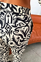 Black and Cream Bowie Trousers