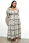 Mono Palm Jasmine Dress