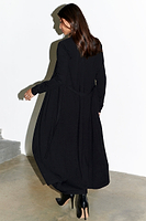 Thumbnail for caption_Model wears Black Monaco Cardigan  in UK size 8/ US 4
