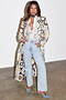 Cream Mosaic Plate 55 Jacket Petite