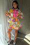 Mosaic Savannah Mini Dress Petite