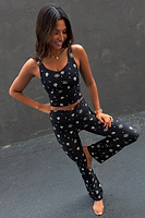Thumbnail for Black Mystical Gym Legging
