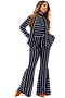 Navy Nautical Top