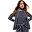 Navy Nautical Top