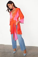 Thumbnail for Pink Ombre Mini Vienna Dress Petite