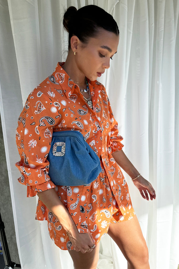 Orange Leopard Geanie Shirt