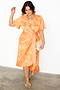 Apricot Palm Vienna Dress