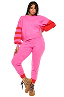 Thumbnail for Pink and Red Jogger