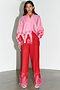 Red And Pink Arden Trouser