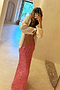 Pink Sequin Dorris Skirt