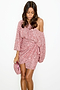 Pink Sequin Mini Jaspre Skirt Petite