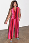 Pink Stripe Waistcoat