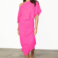 Thumbnail for Pink Tilly Dress Petite