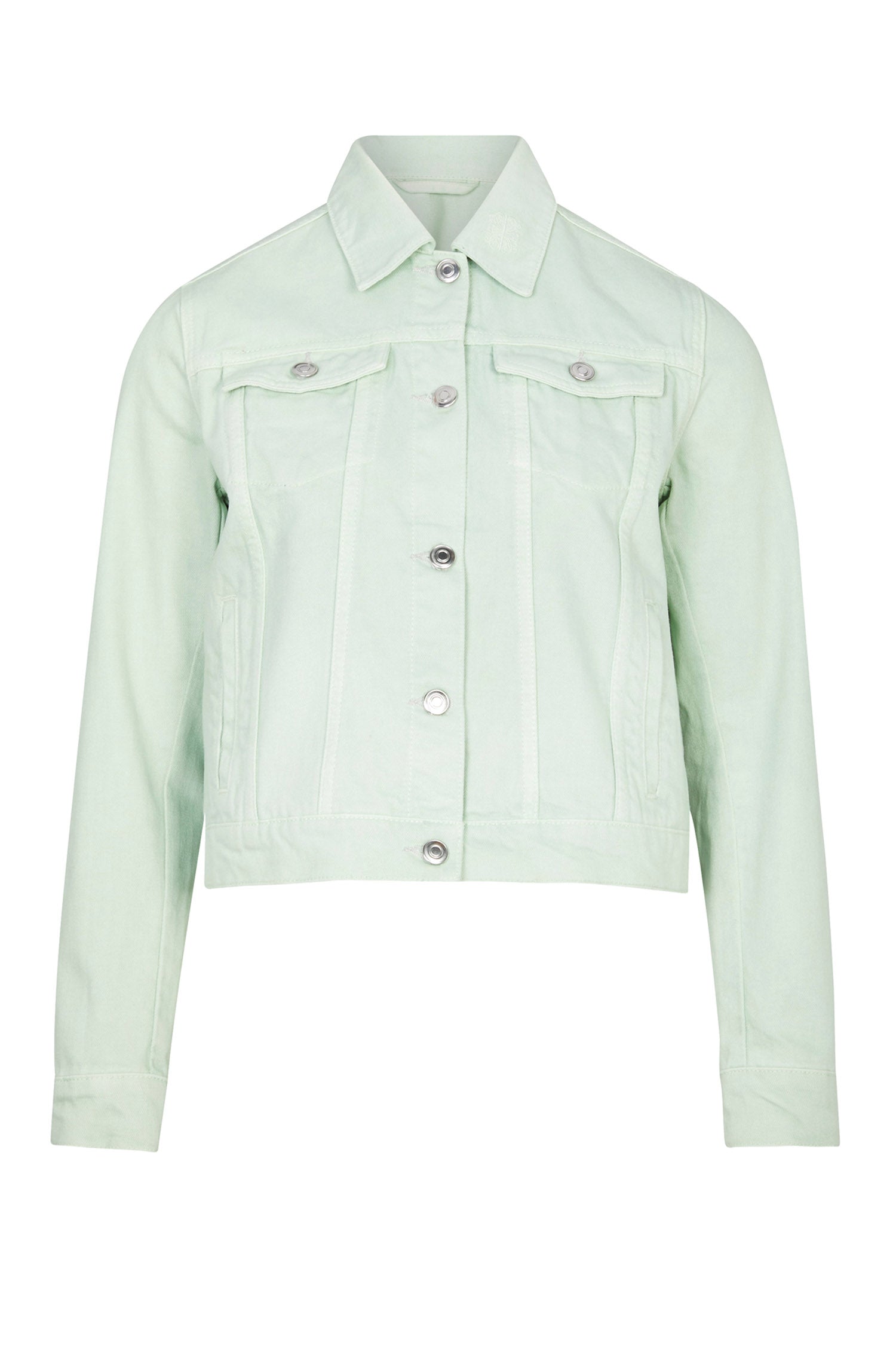 Pistachio Denim Jean Jacket