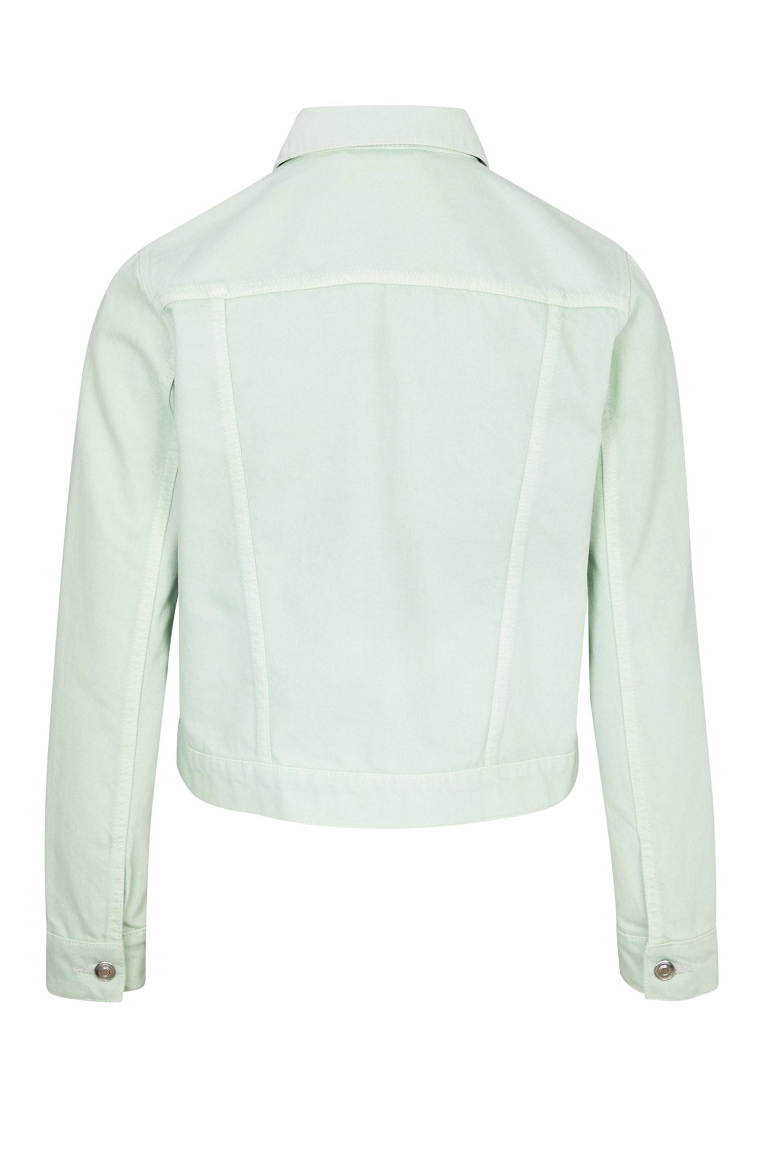 Pistachio Denim Jean Jacket