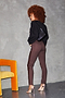 Chocolate Vegan Leather Ponte Leggings