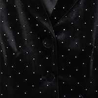 Thumbnail for Black Velvet Quinn Waistcoat