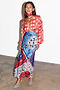 Red Bandana Clash Emma Dress