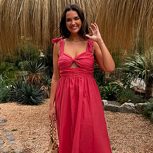 Red Elspeth Dress Petite