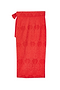 Red Broderie Jaspre Skirt