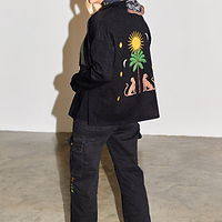 Thumbnail for caption_Model wears Running Wild Cardigan in S