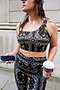 Running Wild Gym Crop Top