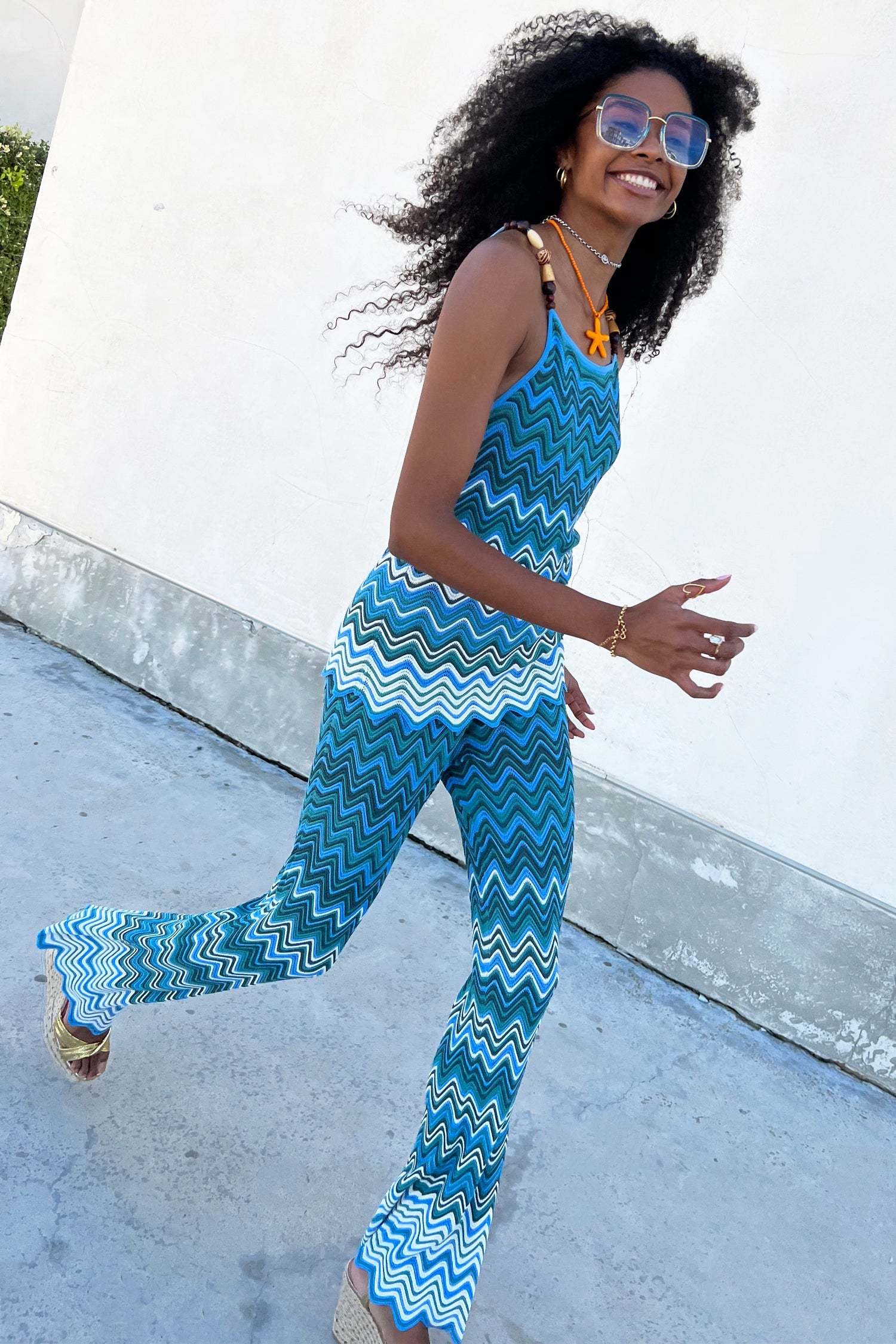 Santorini Flare Trousers