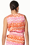 Pink Scallop Sleeveless Top