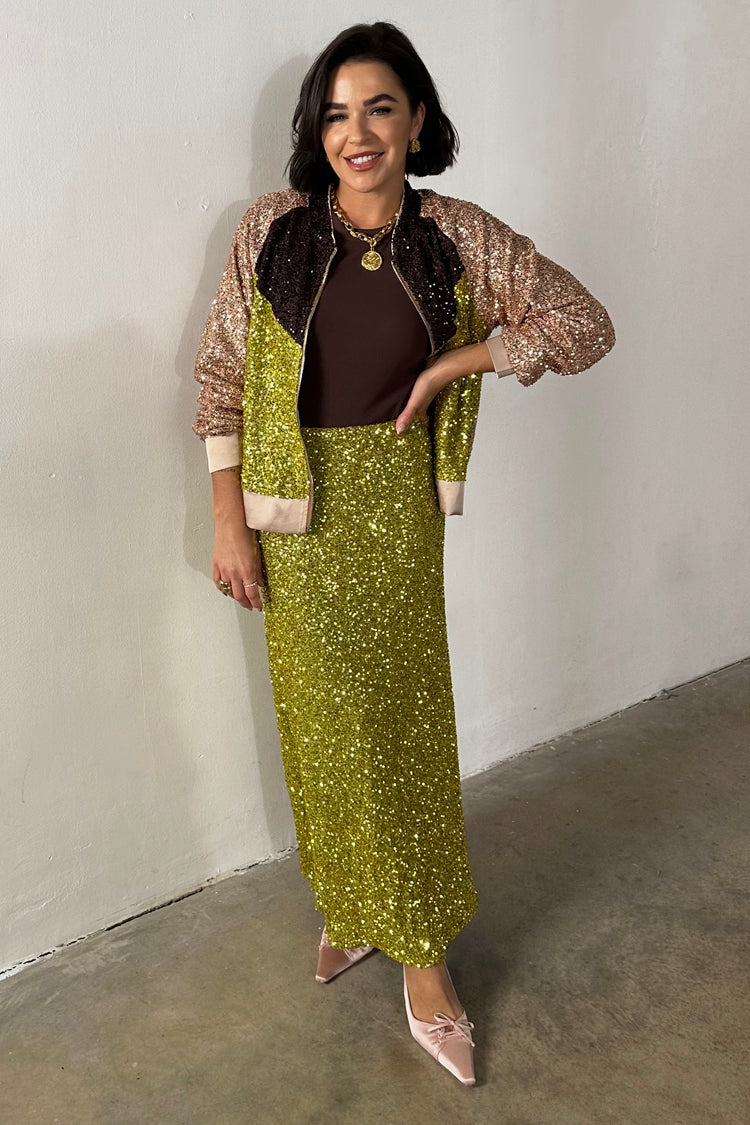 Sequin Mix Bomber