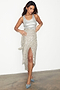 Sequin Maxi Wrap Jaspre Skirt