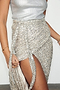 Sequin Maxi Wrap Jaspre Skirt