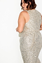 Silver Sequin Tank Top