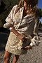 Shell Mini Wrap Skirt