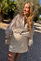 Shell Mini Wrap Skirt