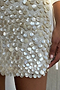 Shell Mini Wrap Skirt