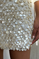 Thumbnail for Shell Mini Wrap Skirt