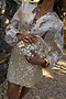 Shells Miley Shirt with Gold fleck