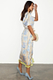 Sicilian Ceryes Wrap Dress