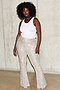 Sequin Flared Trousers