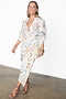 Cotton Linen Snake Jaspre Wrap Skirt