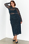 Snake Mesh Skirt