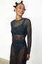 Snake Mesh Top