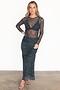 Snake Mesh Top