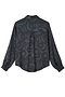 Charcoal Snake Jacquard Gabbie Shirt