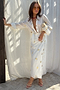 Gold Snake Jaspre Wrap Skirt