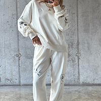 Thumbnail for White Tattoo Joggers
