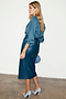 Teal Vegan Leather Jaspre Skirt