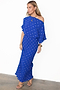 Blue Tilly Plisse Dress