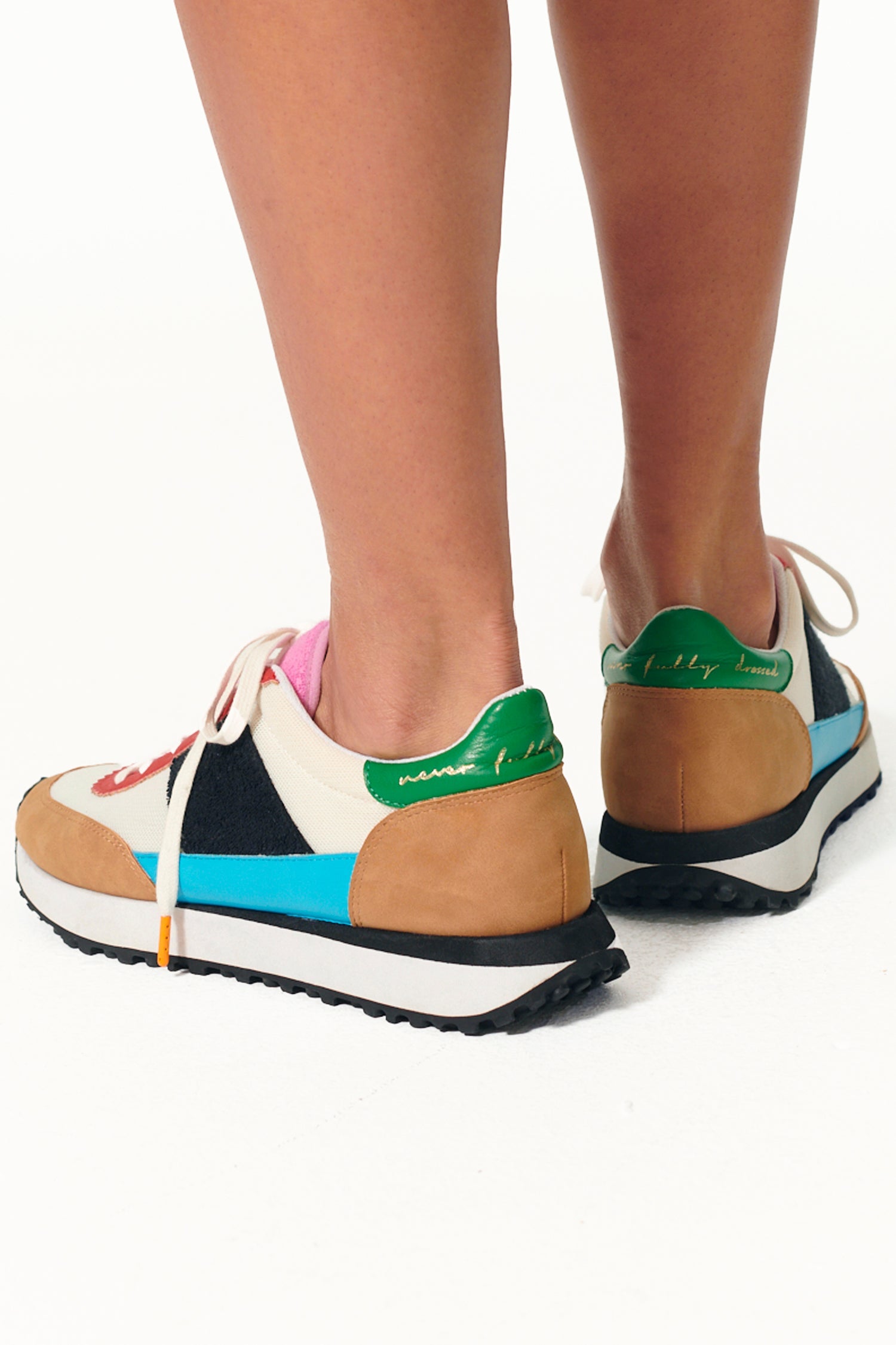 Towelling Mix Sneaker