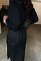 Black Running Wild Jaspre Skirt
